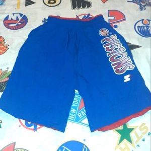 80s Starter Detroit Pistons Vintage Swim Shorts NBA Basketball